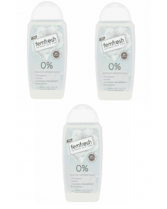 Femfresh 0% Wash For Sensitive Skin 3x250ml