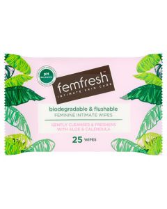 Femfresh Daily Wipes 25