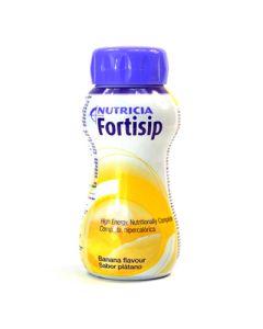 12 x Fortisip Banana Bottle 200ml 