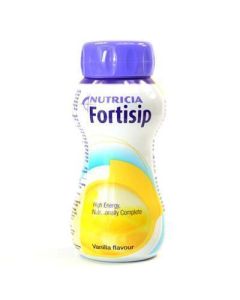 12 x Fortisip Vanilla Bottle 200ml