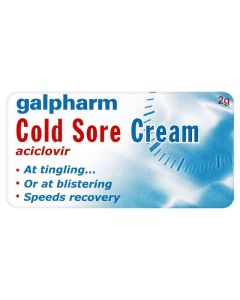 Galpharm Aciclovir Cold Sore Cream 2g