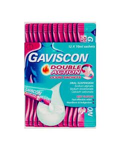 Gaviscon Double Action Liquid Sachets 12