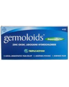 Germoloids Suppositories 12 