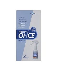 Hedrin Once Gel Spray 60ml