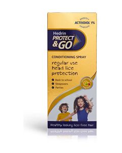 Triple pack Hedrin Protect & Go Conditioning Spray 200ml