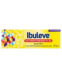 Ibuleve Maximum Strength Pain Relief 10% Gel 50g