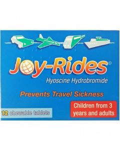 Joy-Rides Travel Sickness Tablets 12