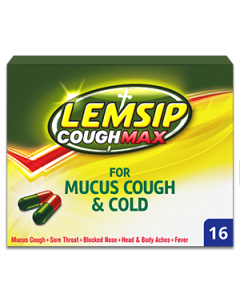 Lemsip Cough  Max Mucus Cough & Cold Capsule 16