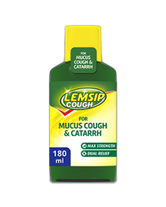 Lemsip Cough For Mucus Cough & Catarrh 180ml