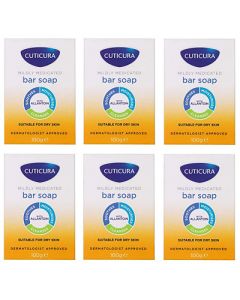 Cuticura Mildly Medicated Bar Soap 100g - 6 Pack