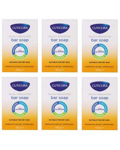 Cuticura Mildly Medicated Bar Soap 100g - 6 Pack