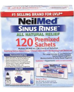 NeilMed SinusRinse Refill Mix Sachets 120