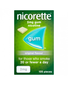 Nicorette Original 2mg Gum 105 Pieces