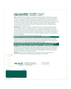 Nicorette QuickMist 1mg/Spray Mouthspray Freshmint 2 x 150 Sprays