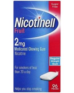 Nicotinell Gum Fruit 2mg 96