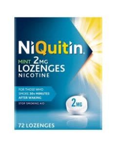 NiQuitin Mint Lozenges 2mg 72