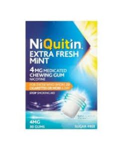 NiQuitin Extra Fresh Mint Gum 4mg 30