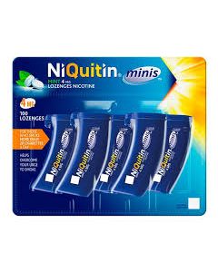 Niquitin Minis Lozenges, Mint 4mg 100