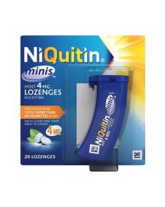 Niquitin Minis Lozenges, Mint 4mg 20