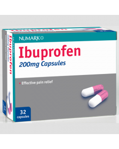 Numark Ibuprofen 200mg Capsules 32