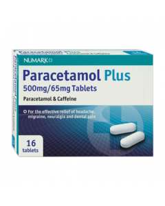 Numark Paracetamol Plus Caplets 16 