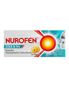 Nurofen Cold & Flu Tablets 24 