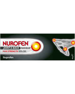Nurofen Joint And Back Gel 10% 40g