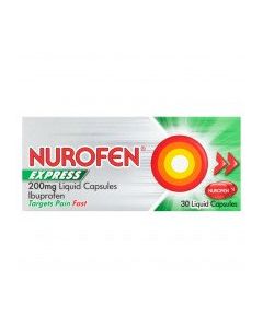 Nurofen Express Liquid Capsules 200mg 30