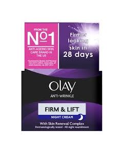 Olay Anti-Wrinkle Firm And Lift Anti-Ageing Night Moisturiser 50 ml