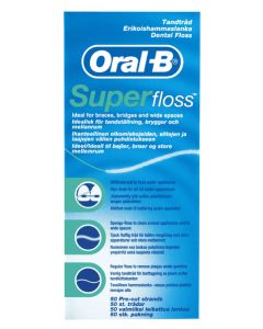 Oral-B Superfloss Dental Floss 50