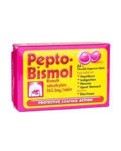 Pepto-bismol Tablets 24 Tablets