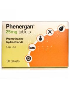 Phenergan 25 mg Tablets 56 