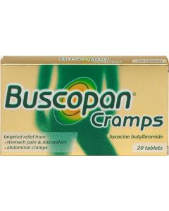 Buscopan Cramps Tablets 20 Cramps Tablets