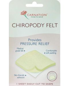 Carnation Chiropody Felt Adhesive 5mm