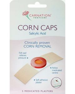 Carnation Corn & Bunion Care Corn Caps 5 Corn Caps