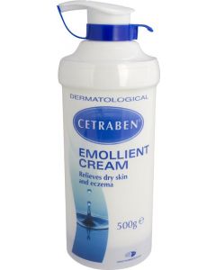 Cetraben Emollient Cream Pump Dispenser 500g