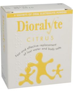 Dioralyte Supplement Sachets Citrus 6 Citrus