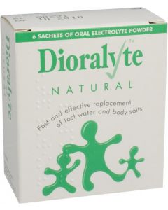 Dioralyte Supplement Sachets Natural 6 Natural