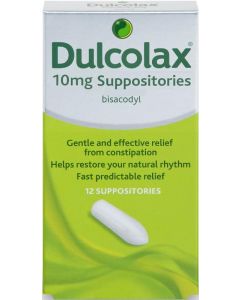 Dulcolax Suppositories 10mg 12