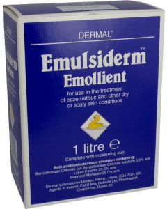 Emulsiderm Emollient 1ltr