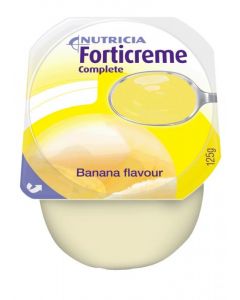 Forticreme Banana 125g x 4 