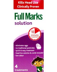 Full Marks Solution With Comb 200ml