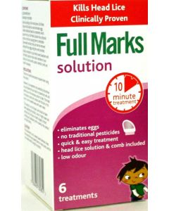 Full Marks Solution With Comb 300ml