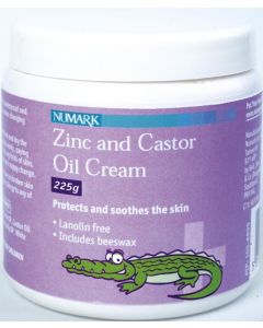 Numark Baby Zinc & Castor Oil Cream 225g