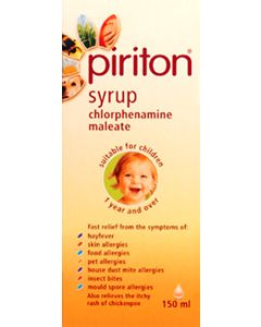 Piriton Syrup 150ml