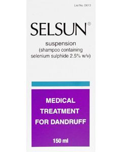 Selsun Shampoo Dandruff Treatment 150ml