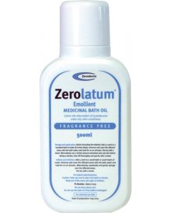 Zerolatum Emollient Bath Oil 500ml