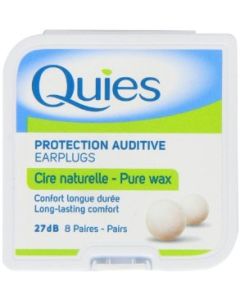 Quies Wax Ear Plugs 8 Pairs