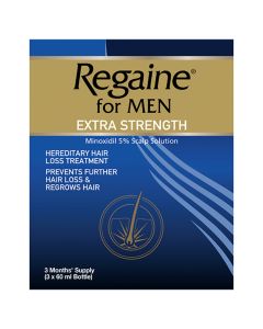 Regaine for Men Extra Strength 3 x 60ml