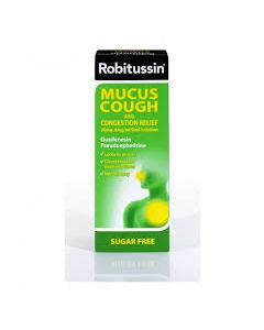 Robitussin Mucus Cough & Congestion Relief 100ml